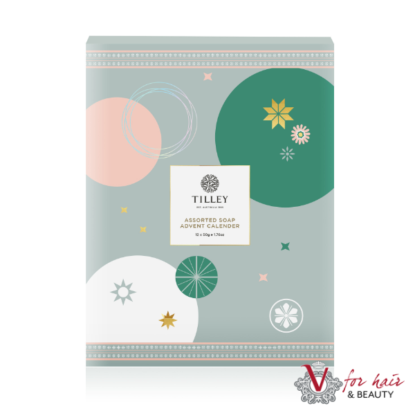 Tilley - Assorted Soap Advent Calendar - 12 x 50g packaging