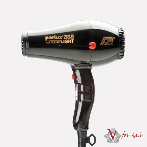 Parlux - 385 Powerlight Ceramic & Ionic Hair Dryer 2150W  black