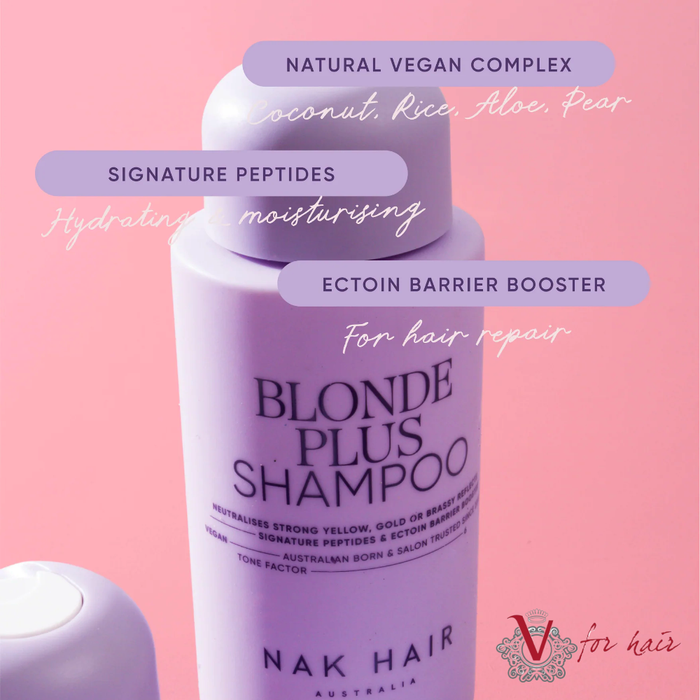 NAK - Blonde Shampoo - 350ml benefits