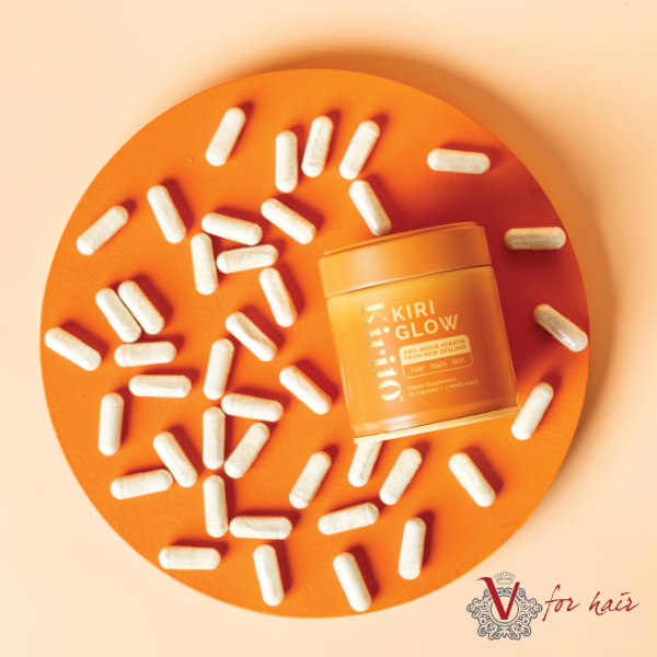 Kiri10 – Glow Keratin Capsules – 60 capsules capsule scattered