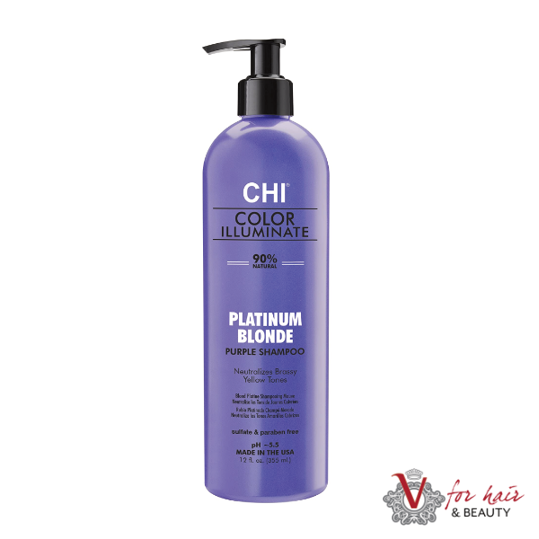 CHI - Colour Illuminate Platinum Blonde Shampoo - 355ml