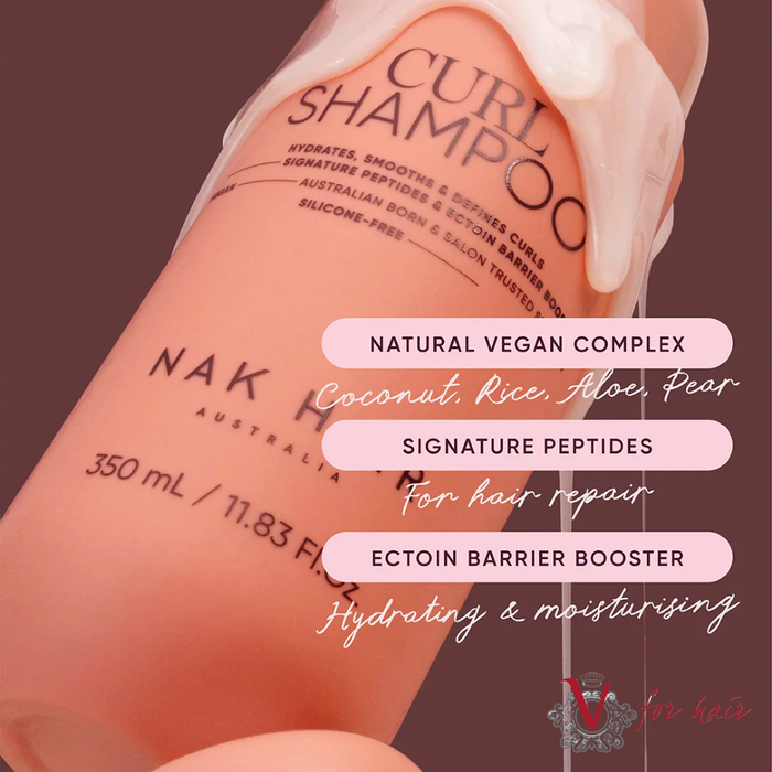 NAK - Curl Shampoo - 350ml benefits