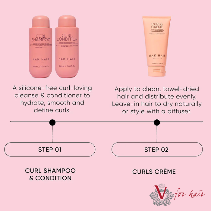 NAK - Curl Conditioner - 350ml routine