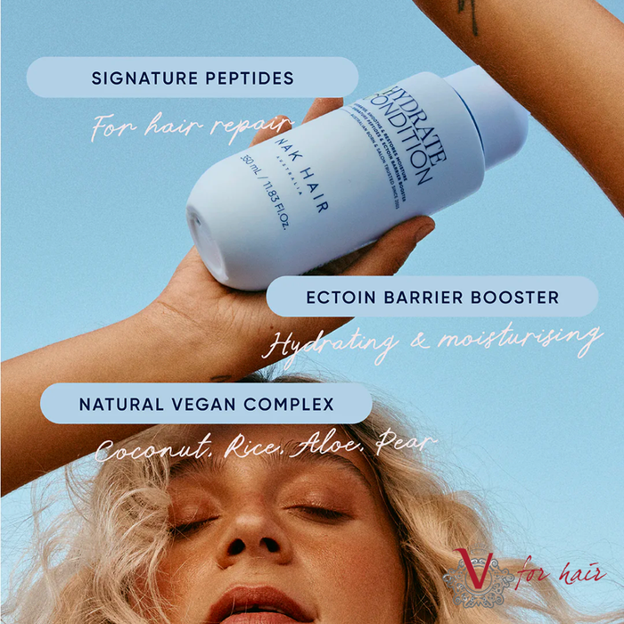 NAK - Hydrate Conditioner - 2 Sizes Available benefits