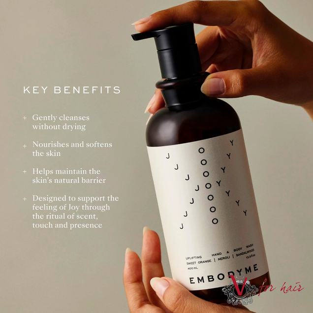 Embodyme - Joy Uplifting Hand & Body Wash - 400ml benefits