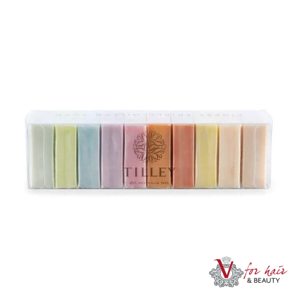 Tilley - Marble Rainbow Soap Pack - 10 x 50g