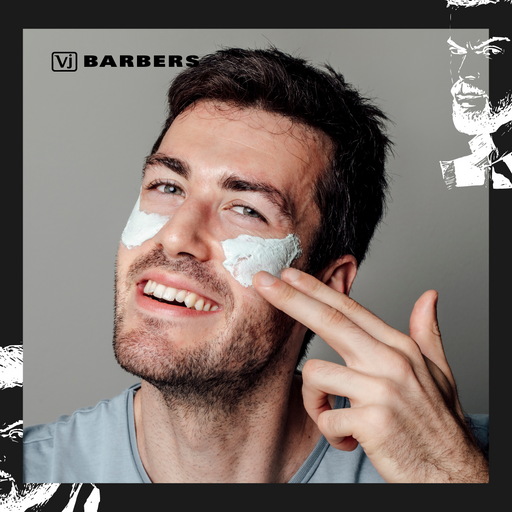 Men's Facial Treatment at VJ Barbers