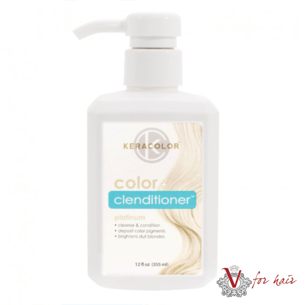 Keracolor - Platinum Color + Clenditioner - 355ml