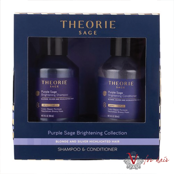 Theorie - Purple Sage Brightening Travel Pack