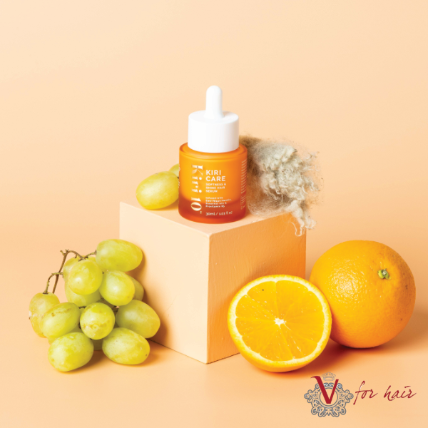 Kiri10 - Softness & Shine Keratin Hair Serum - 30ml with fruit