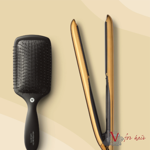 HH Simonsen True Divinity MK2 Straightener and Wonder Brush - Gold