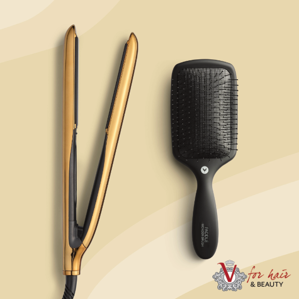 HH Simonsen True Divinity MK2 Straightener and Wonder Brush - Gold