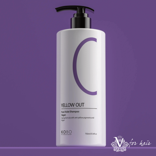 KOBO Professional - Yellow Out Pure Violet Shampoo - 320ml