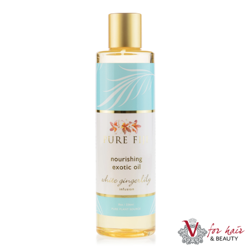 Pure Fiji - White Gingerlily Exotic Bath and Body Oil - 90ml or 236ml