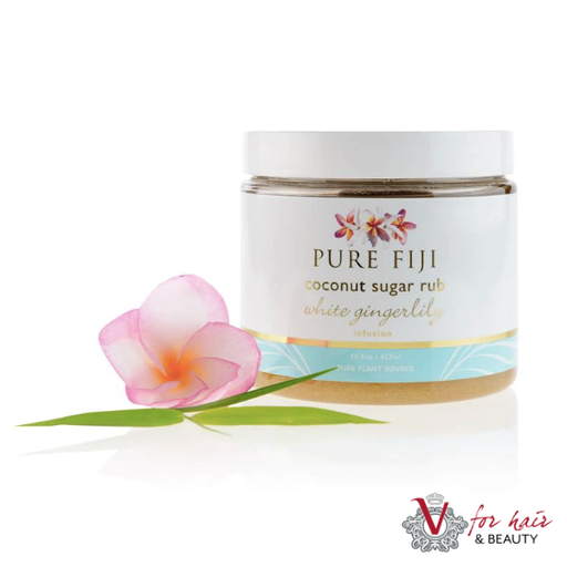 Pure Fiji - White Gingerlily Sugar Rub - 457ml
